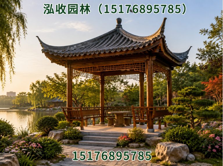 喀什京津冀防腐木工程展示图